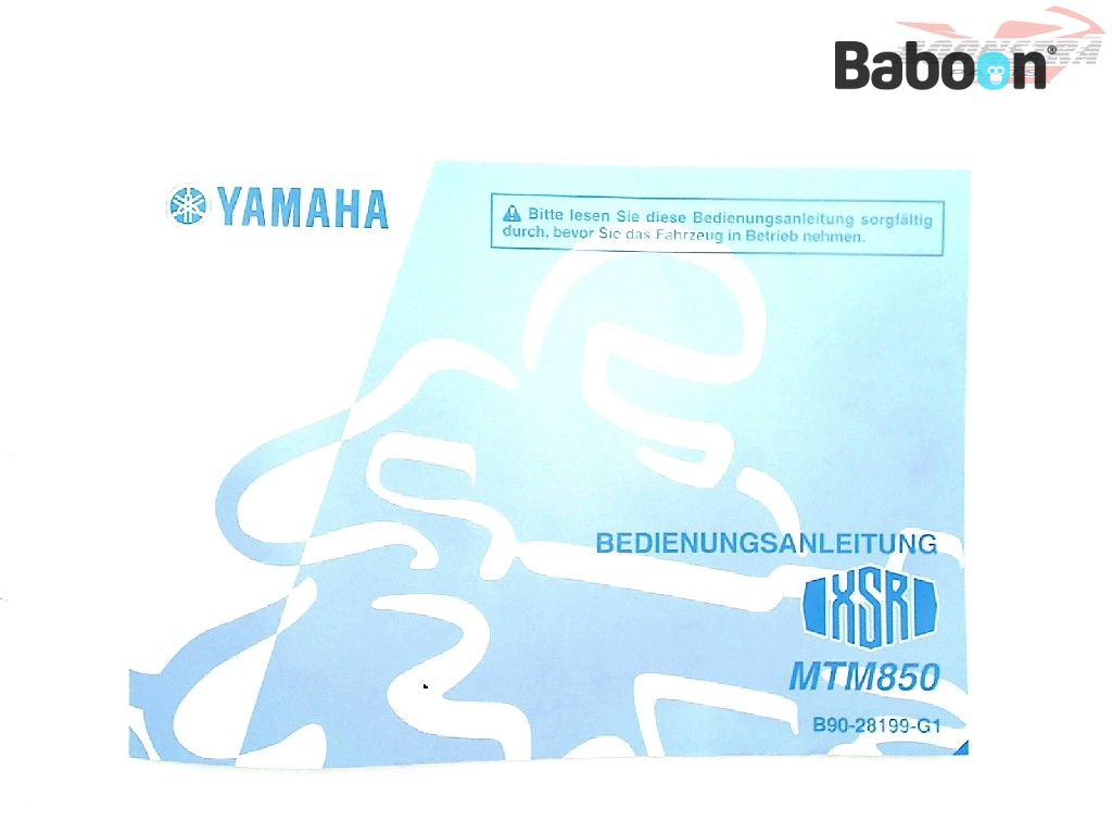 Yamaha XSR 900 2016-2019 (RN431 B90) Manual