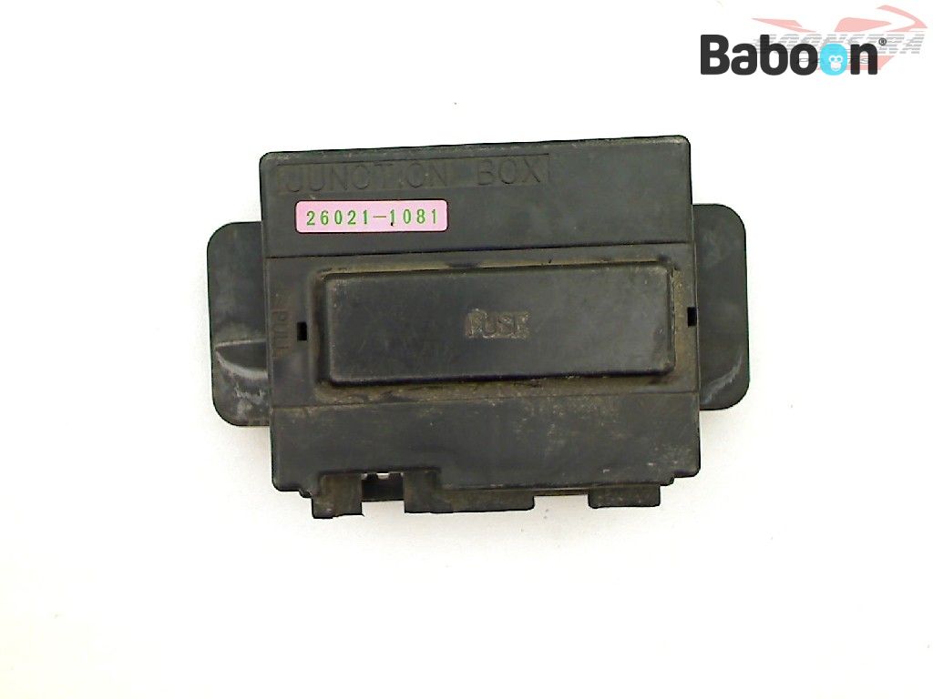 Kawasaki ZXR 750 1991-1992 (ZXR750 ZX750J) Caja de fusibles (26021-1081)