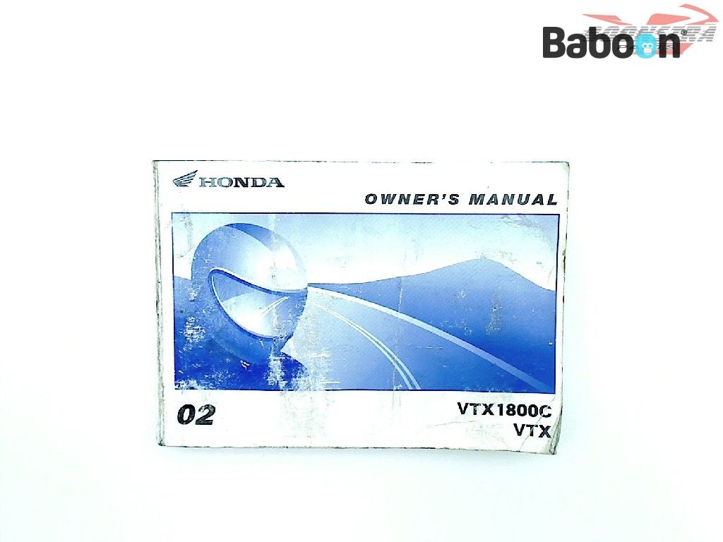 Honda VTX 1800 C 2002-2008 (VTX1800C) Boek Owner's Manual